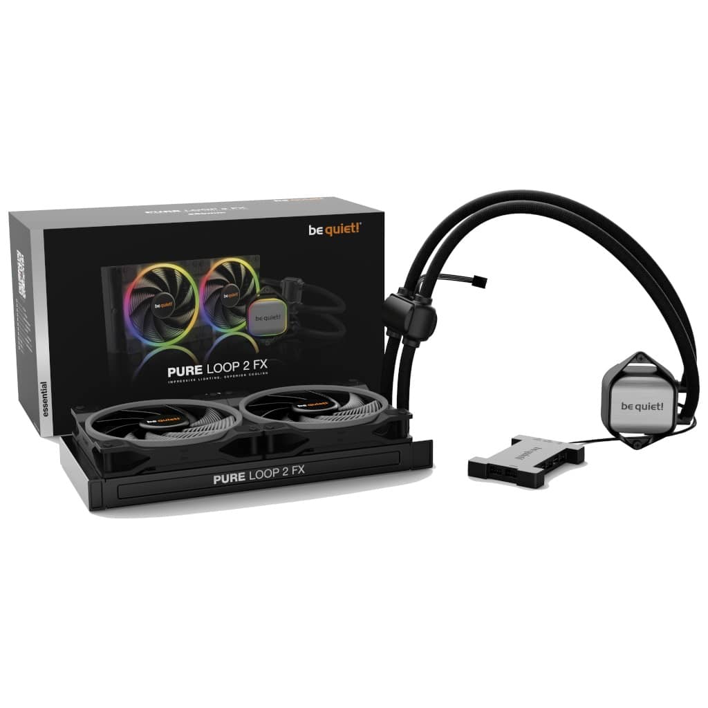Watercooling pour Processeur Be Quiet Pure Loop2 FX 280, Noir _ BW014