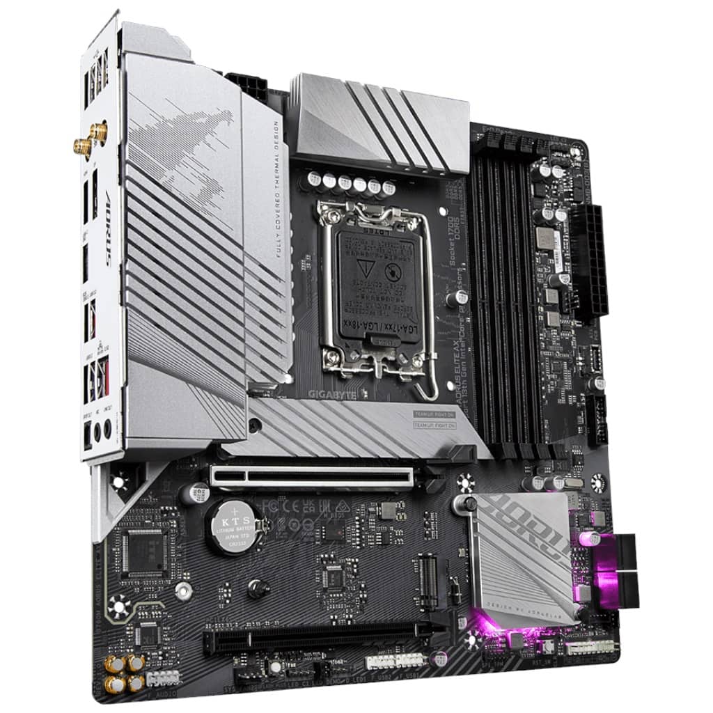 Carte mère Intel 1700 B760 Micro ATX Gigabyte B760M AORUS ELITE AX
