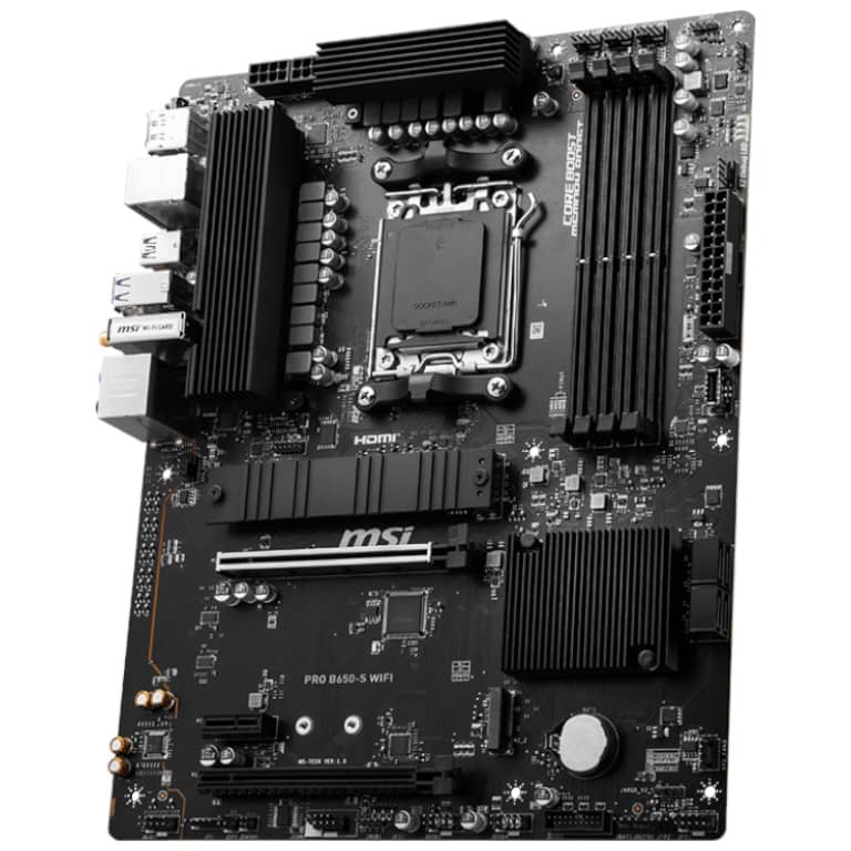 Carte mère AMD AM5 B650 ATX MSI PRO B650-S WIFI _ 911-7E26-003