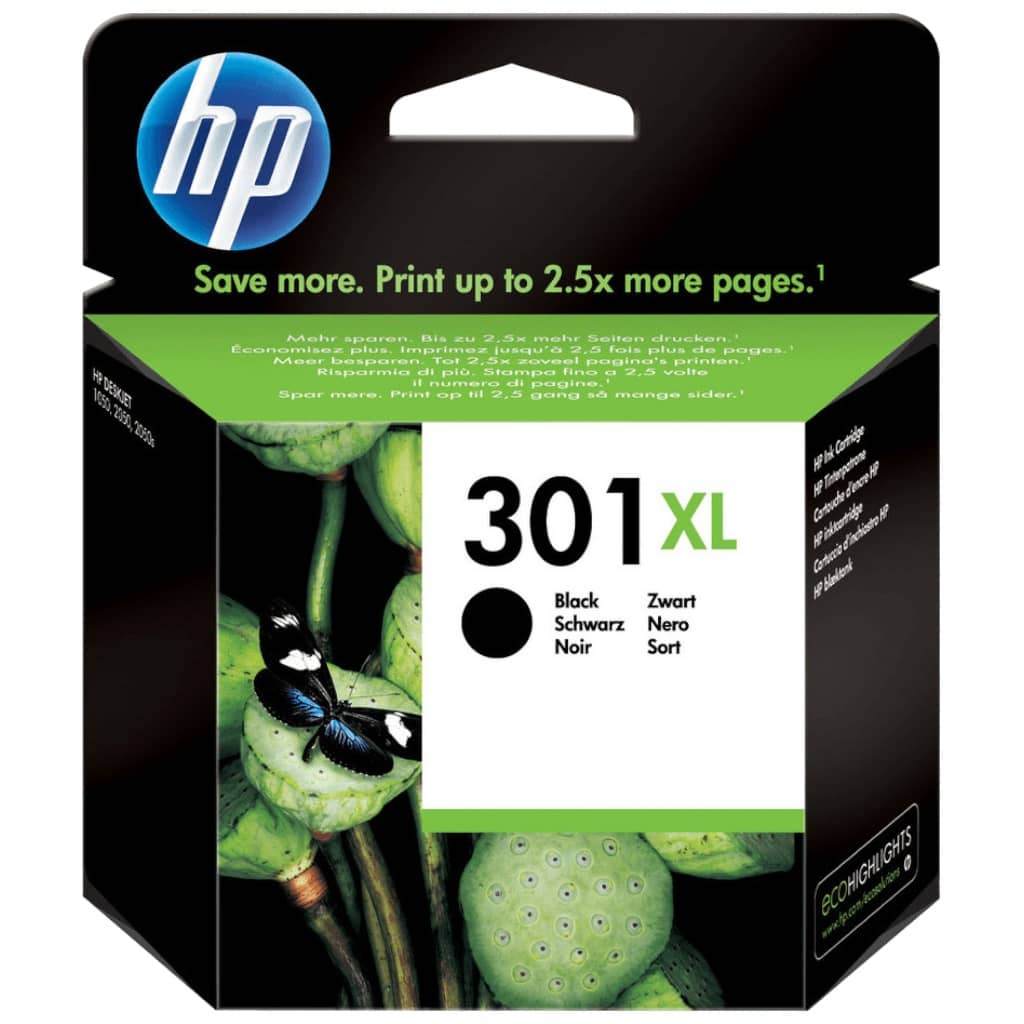 Cartouche d'encre HP 301XL, Noir _ CH563EE