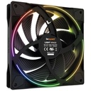 Ventilateur pour Boitier 140mm Be Quiet Light Wings PWM High-Speed, Noir ARGB _ BL075