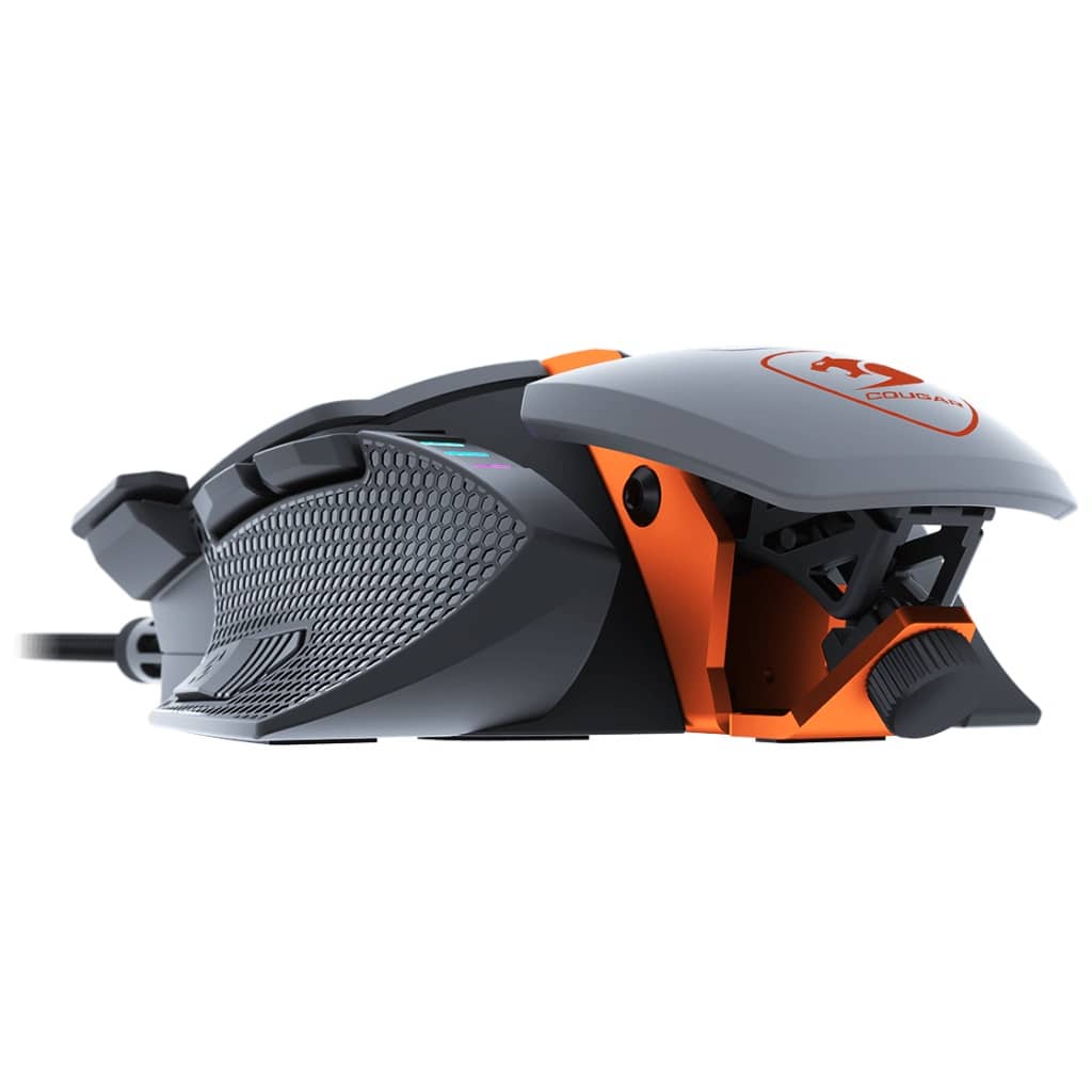 Souris Filaire USB 2.0 Cougar 700M EVO eSPORTS, Blanc/Noir/Orange _ CGR-WOMW-700M EVO