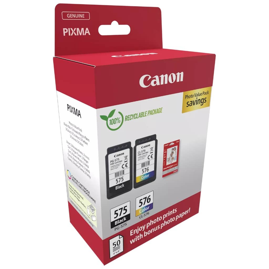 Cartouche d'encre Canon PG-575/CL-576, MultiPack _ 5438C004