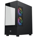 Boitier PC Micro ATX Xigmatek Alphard M, Noir avec 4x G20A _ EN44526