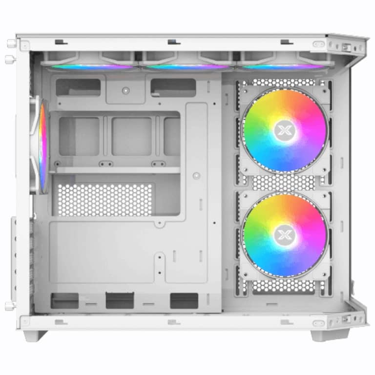Boitier PC E-ATX Xigmatek Cubi M Arctic, Blanc avec 6x Z22A _ EN42805