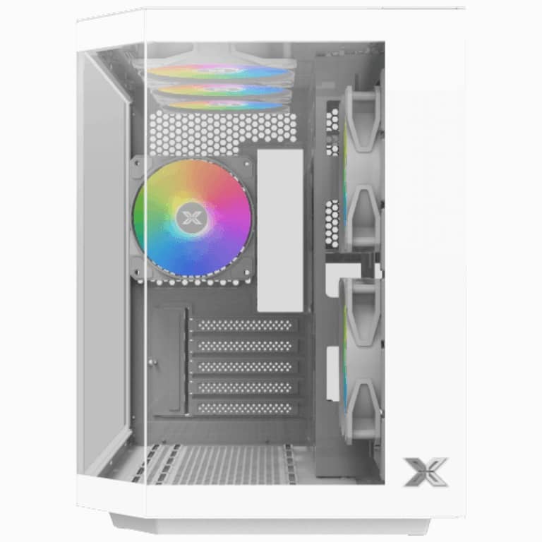 Boitier PC E-ATX Xigmatek Cubi M Arctic, Blanc avec 6x Z22A _ EN42805