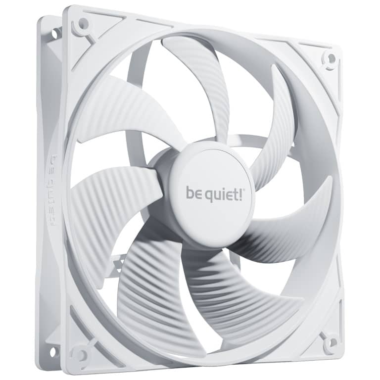 Ventilateur pour Boitier 140mm Be Quiet Pure Wings3 PWM Blanc _ BL112