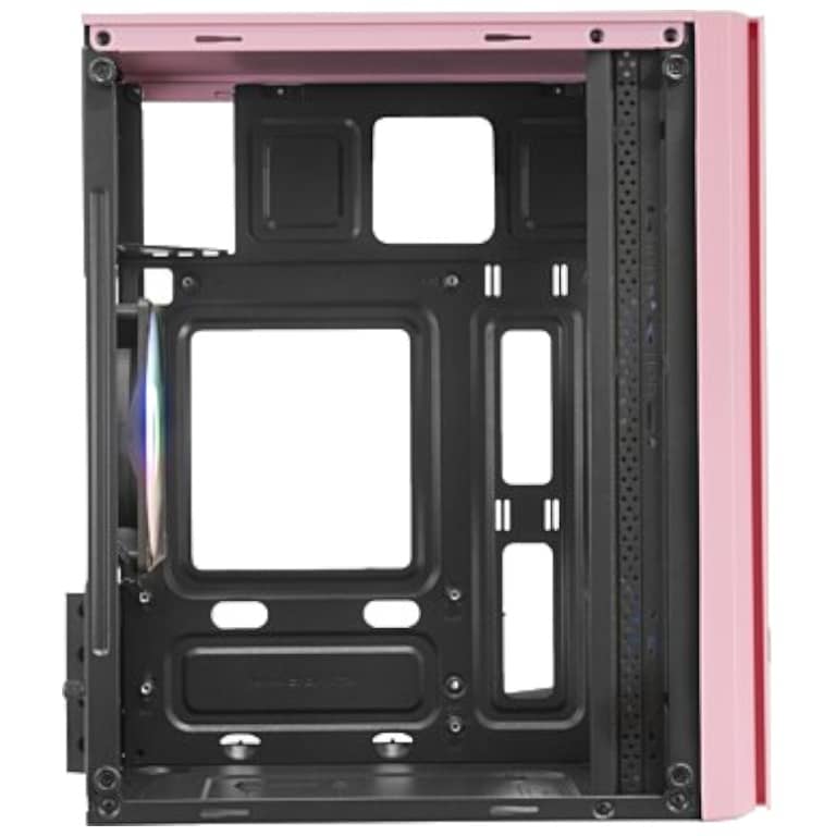 Boitier PC Micro ATX Mars Gaming MC300, Rose _ MC300P