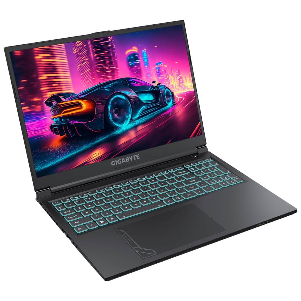 PC Portable 16.0" Gigabyte G6 MF, Noir/LED _ G6 MF-H2FR854KH