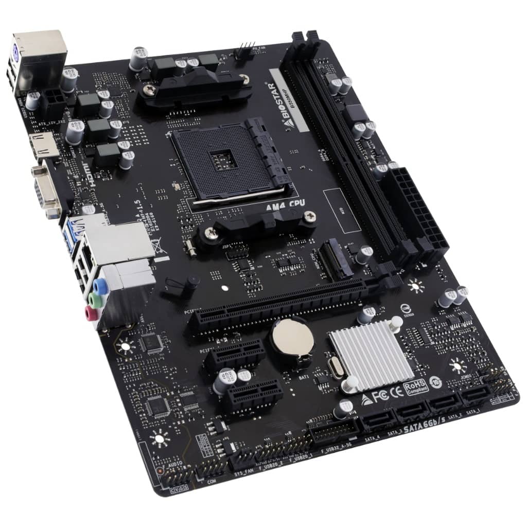 Carte mère AMD AM4 B550 Micro ATX Biostar B550MHP v6.0 _ AB55MM4S-R01