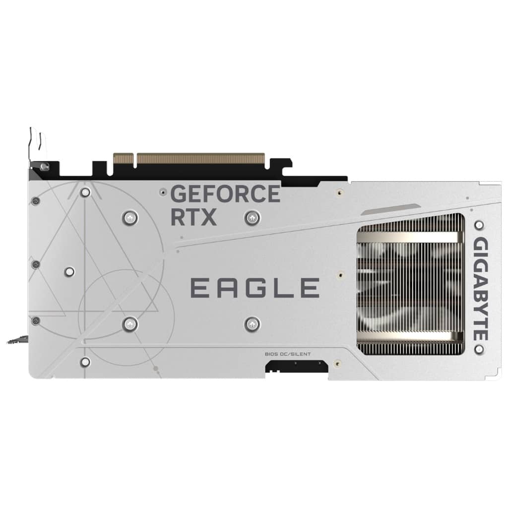 Carte graphique GeForce RTX4070Super Gigabyte RTX 4070 SUPER EAGLE OC ICE 12G _ GV-N407SEAGLEOC ICE-12GD