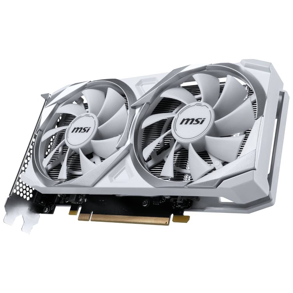 Carte graphique GeForce RTX3050 MSI RTX 3050 VENTUS 2X XS WH 8G OC _ 912-V809-4401
