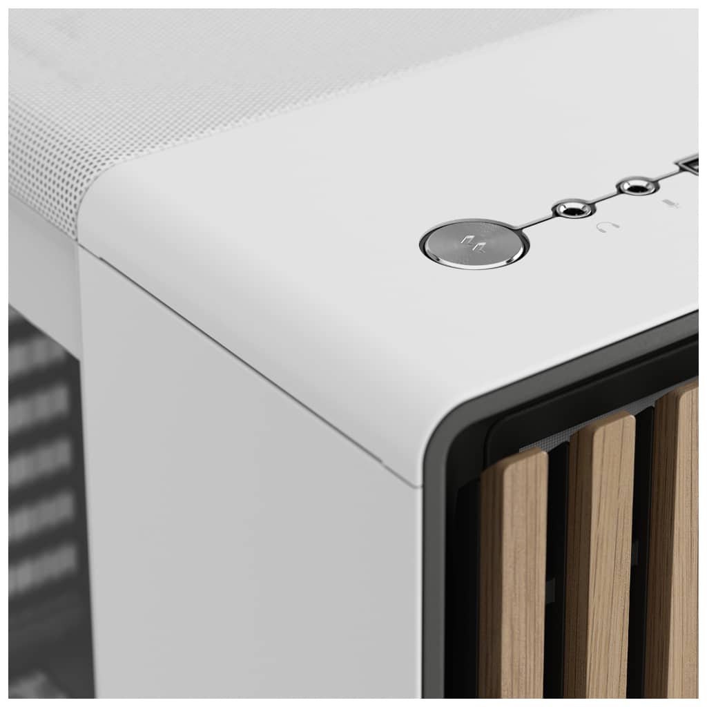 Boitier PC ATX Fractal Design North, Blanc/Bois _ FD-C-NOR1C-04