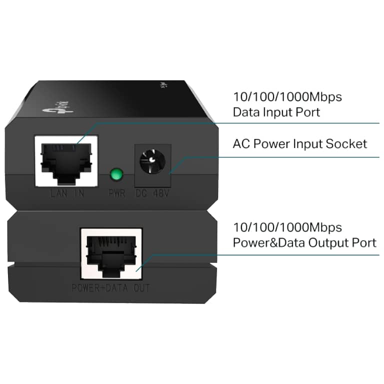 Injecteur réseau PoE TP-Link TL-POE150S