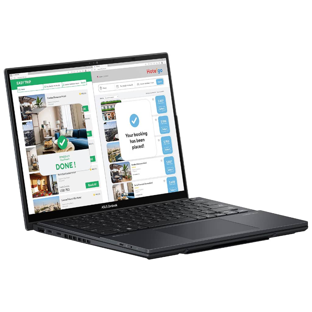 PC Portable 14.0" Asus ZenBook Pro Duo OLED UX8406CA-PZ172X, Gris _ 90NB14X1-M00860