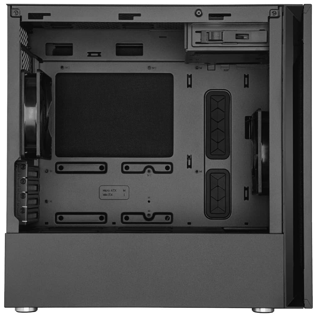 Boitier PC Micro ATX Cooler Master Silencio S400, Noir _ MCS-S400-KN5N-S00