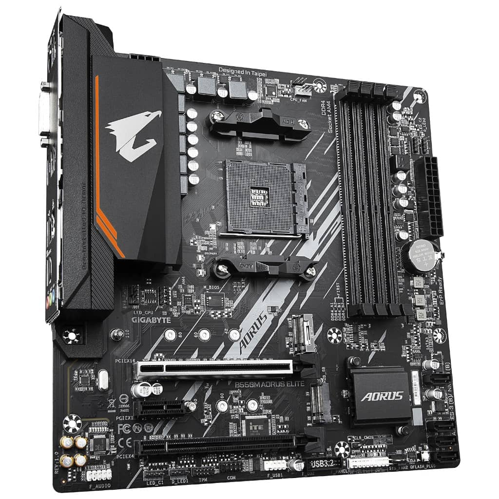 Carte mère AMD AM4 B550 Micro ATX Gigabyte B550M AORUS ELITE