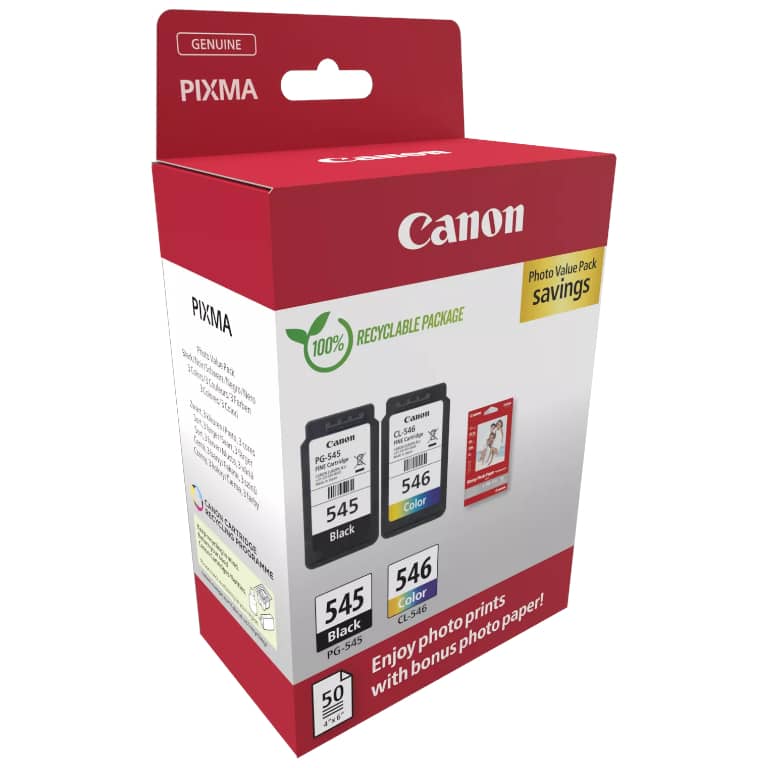 Cartouche d'encre Canon PG-545/CL-546 ValuePack, MultiPack _ 8287B008