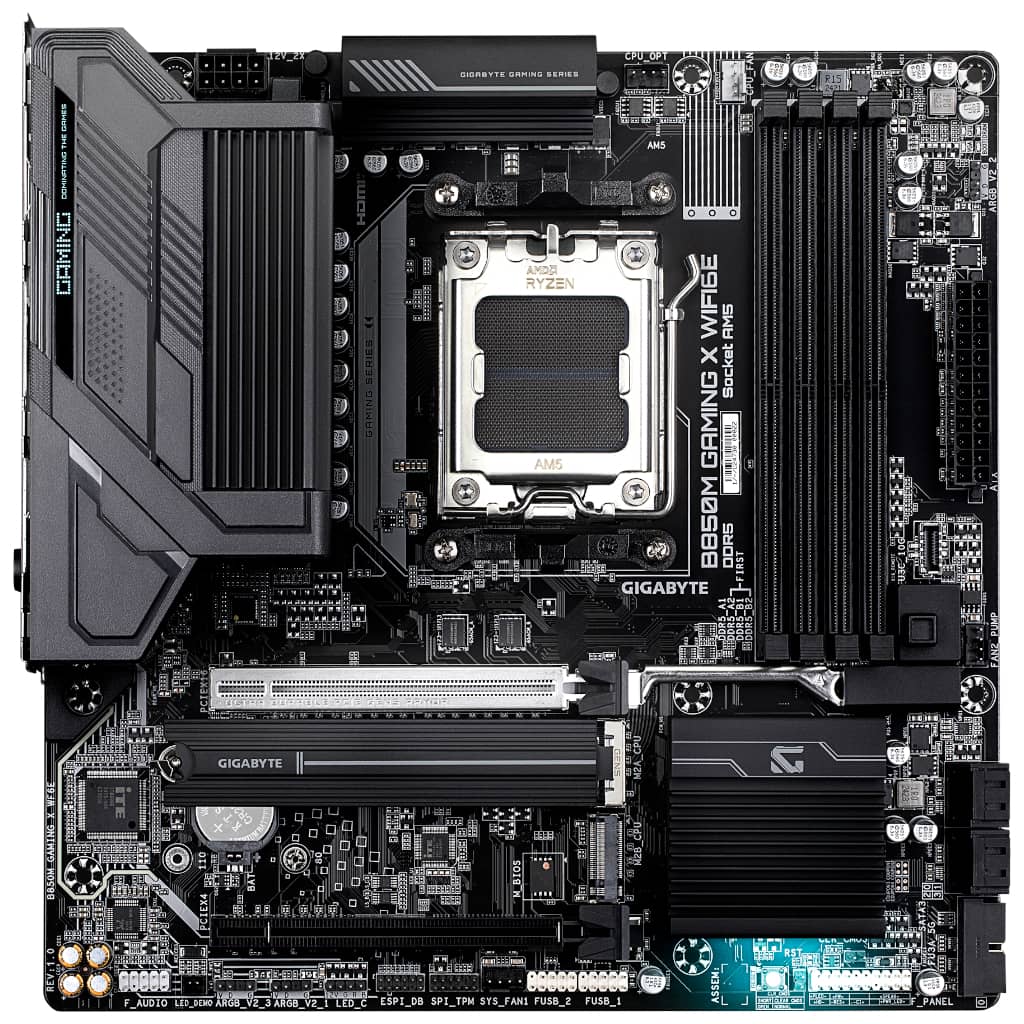 Carte mère AMD AM5 B850 ATX Gigabyte B850M GAMING X WF6E