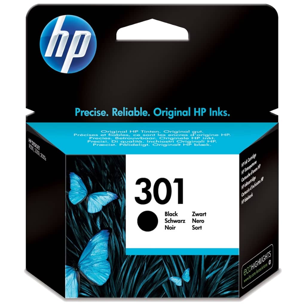 Cartouche d'encre HP 301, Noir _ CH561EE