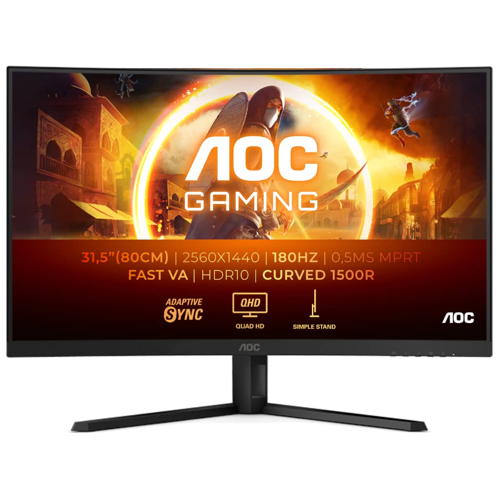 Ecran Incurvé 31.5" AOC Agon G4 _ CQ32G4VE