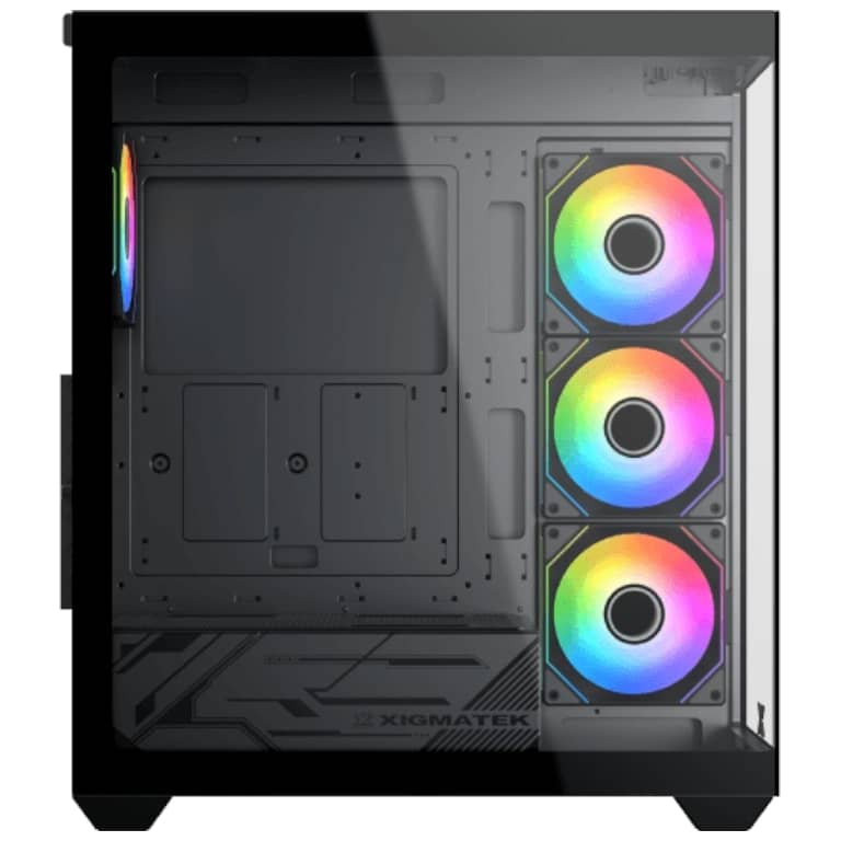 Boitier PC E-ATX Xigmatek Blast, Noir avec 4x G20A _ EN46353