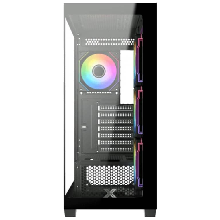 Boitier PC E-ATX Xigmatek Blast, Noir avec 4x G20A _ EN46353