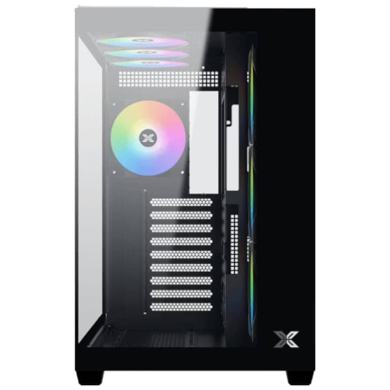 Boitier PC ATX Xigmatek Aqua V AIR, Noir avec 7x Z22A _ EN45820