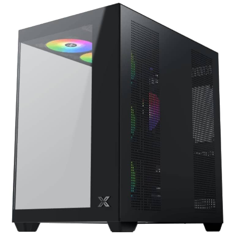 Boitier PC ATX Xigmatek Aqua V AIR, Noir avec 7x Z22A _ EN45820
