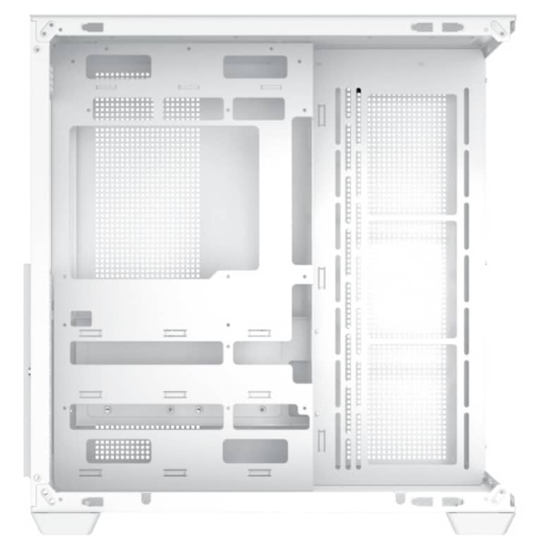 Boitier PC ATX Xigmatek Aqua V AIR Arctic, Blanc avec 7x Z22A _ EN45837