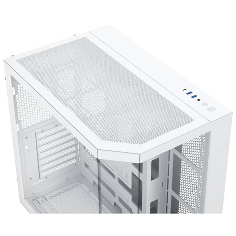 Boitier PC E-ATX Xigmatek Cubi II Arctic, Blanc avec 7x Z22A _ EN45493