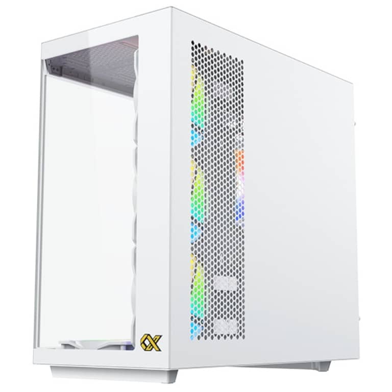 Boitier PC E-ATX Xigmatek Cubi II Arctic, Blanc avec 7x Z22A _ EN45493