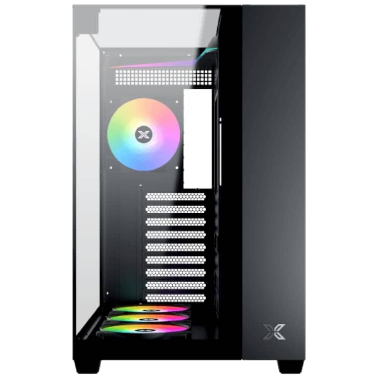 Boitier PC ATX Xigmatek Aqua V, Noir avec 7x Z22A _ EN45806