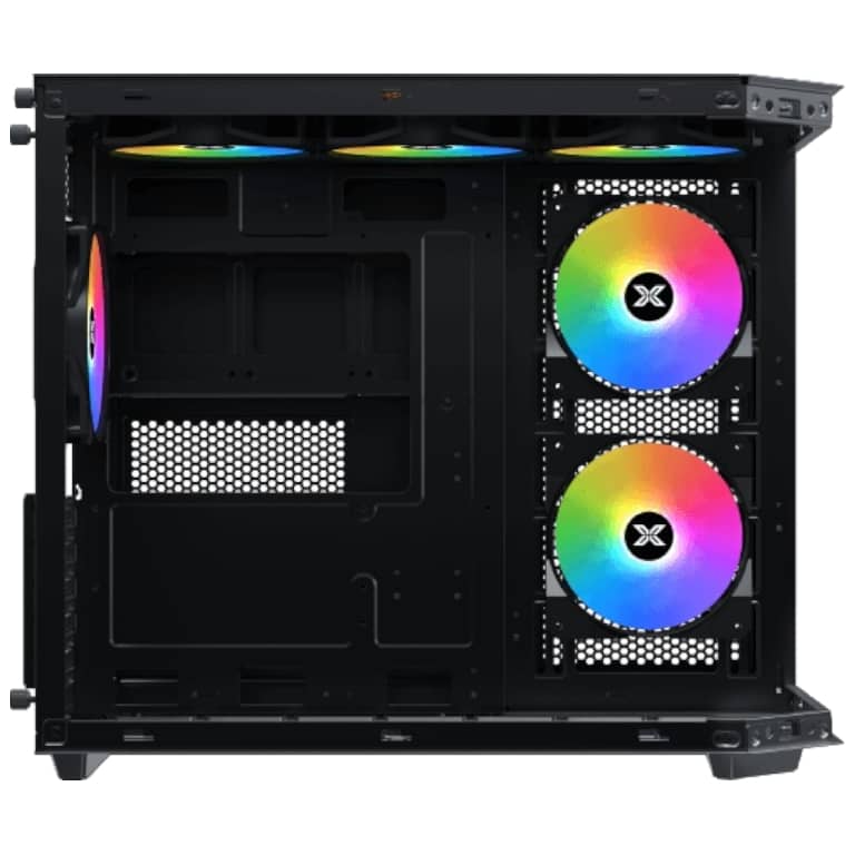 Boitier PC Micro ATX Xigmatek Cubi M, Noir avec 6x Z22A _ EN42799