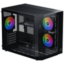 Boitier PC Micro ATX Xigmatek Cubi M, Noir avec 6x Z22A _ EN42799