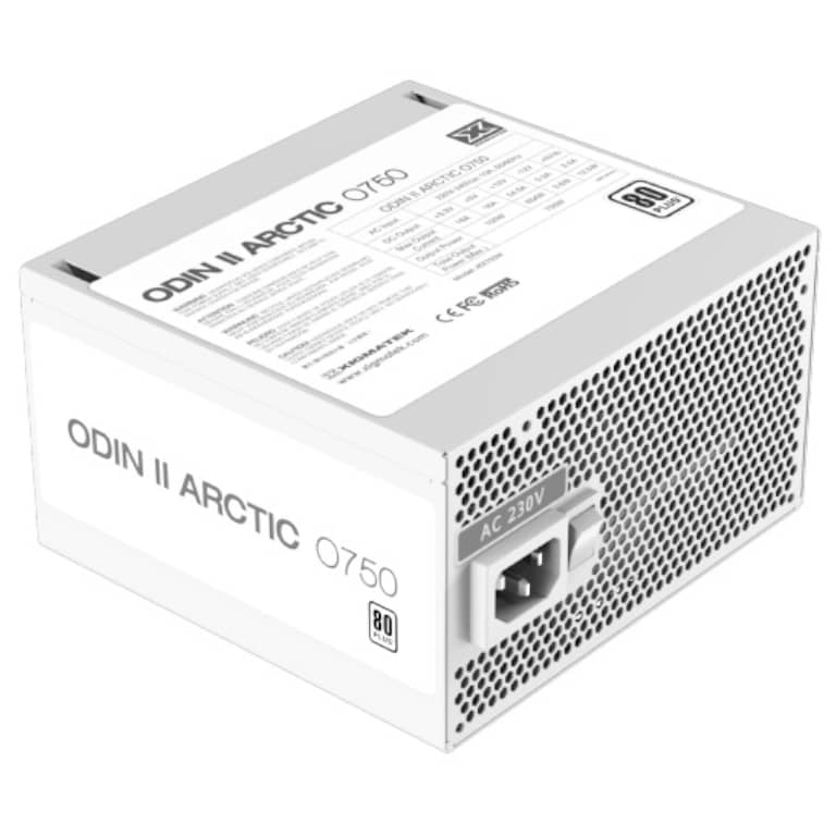 Alimentation ATX Xigmatek Odin II Arctic, 750W 80PLUS White _ EN46735