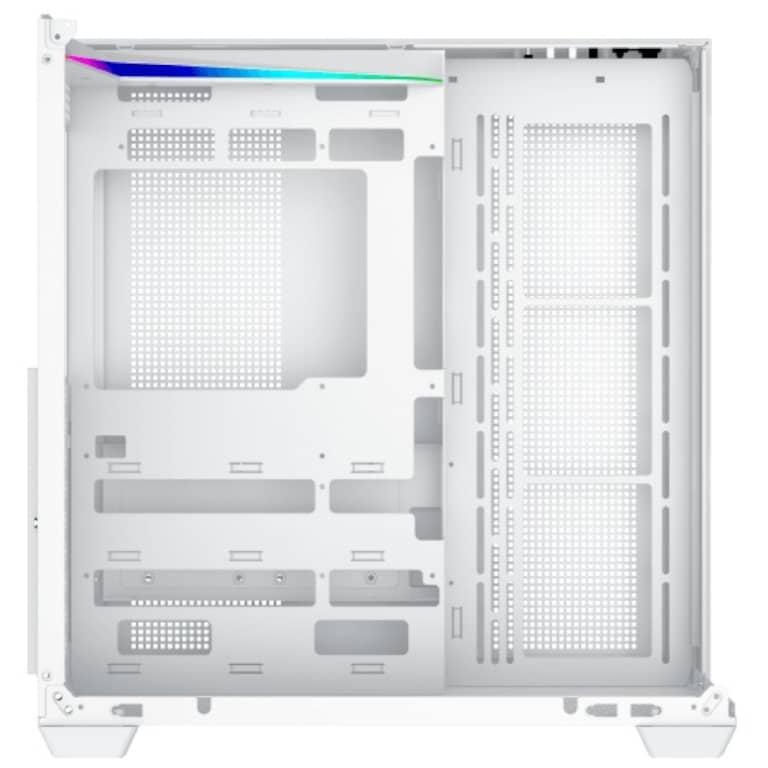 Boitier PC ATX Xigmatek Aqua V Arctic, Blanc avec 7x Z22A _ EN45813