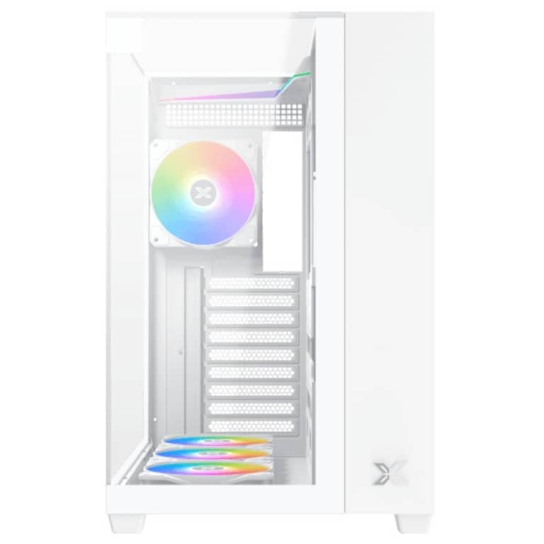 Boitier PC ATX Xigmatek Aqua V Arctic, Blanc avec 7x Z22A _ EN45813