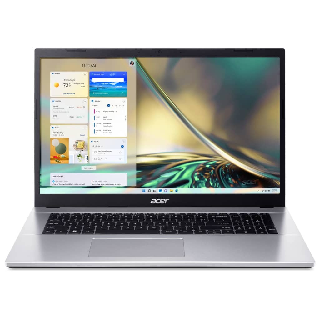 PC Portable 17.3" Acer Aspire3 A317-54-546V, Argent _ NX.K9YEF.01U