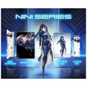 Tapis de souris Anacomda E.M MousePad M, Noir/Bleu _ E.M MousePad Nini Limited