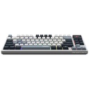 Clavier Sans fil Bluetooth/RF MSI FORGE GK600 TKL WIRELESS SKY, Gris/LED _ S11-43FRP01-HH9