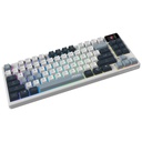 Clavier Sans fil Bluetooth/RF MSI FORGE GK600 TKL WIRELESS SKY, Gris/LED _ S11-43FRP01-HH9