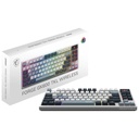 Clavier Sans fil Bluetooth/RF MSI FORGE GK600 TKL WIRELESS SKY, Gris/LED _ S11-43FRP01-HH9
