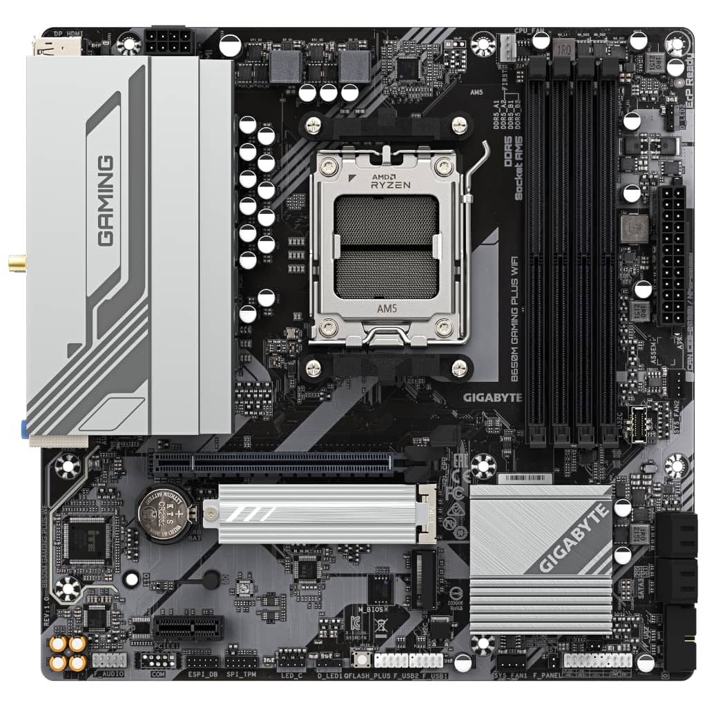 Carte mère AMD AM5 B650 Micro ATX Gigabyte _ B650M GAMING PLUS WF