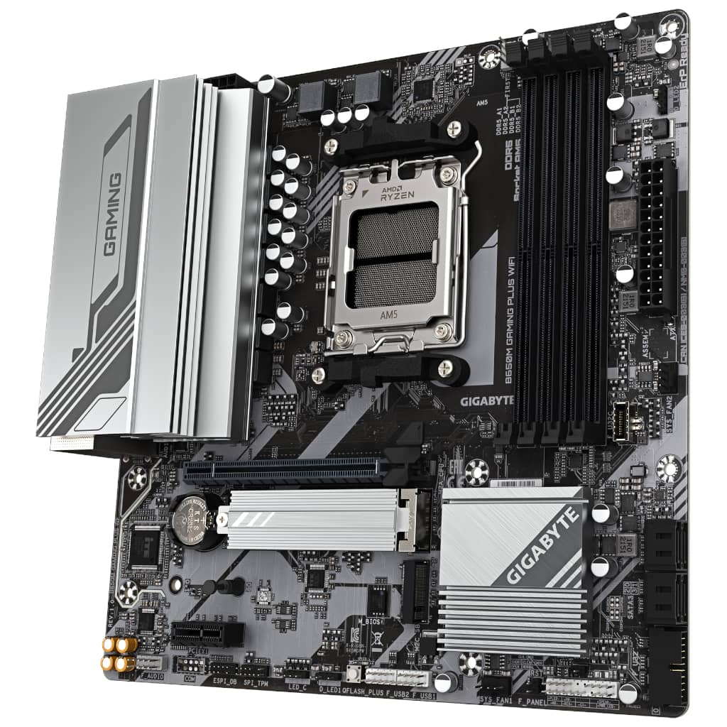 Carte mère AMD AM5 B650 Micro ATX Gigabyte _ B650M GAMING PLUS WF