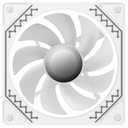 Kit 3x Ventilateurs pour Boitier 120mm Xigmatek StarZ Pro Arctic, M20A Blanc _ EN42102