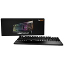 Clavier Filaire USB 2.0 Be Quiet Light Mount, Noir/LED Silent Tactile _ BT004FR