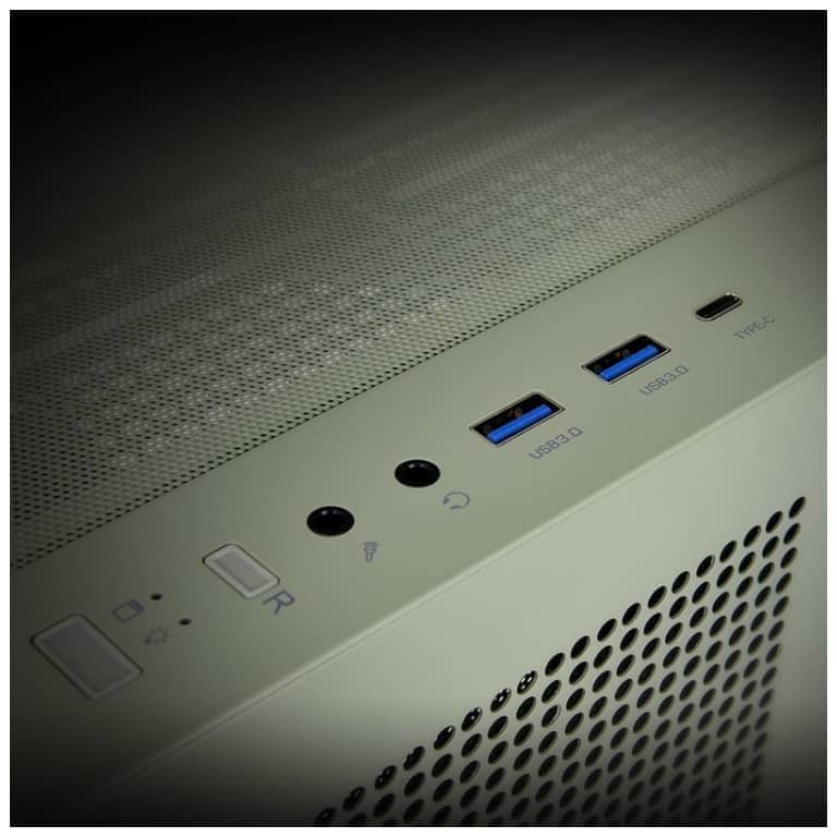 Boitier PC E-ATX ThermalTake View 270 TG ARGB, Matcha Green _ CA-1Y7-00MEWN-00