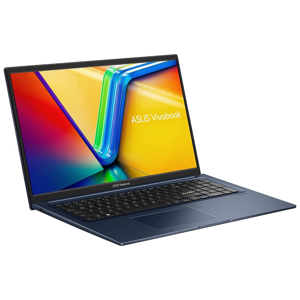 PC Portable 17.0" Asus VivoBook X1704ZA-AU360, Gris/Bleu _ 90NB10F2-M00E80