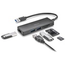 Hub USB 3.0 NGS iHub Reader, Lecteur/USB 3.0, Noir _ NGS-HUB-0168